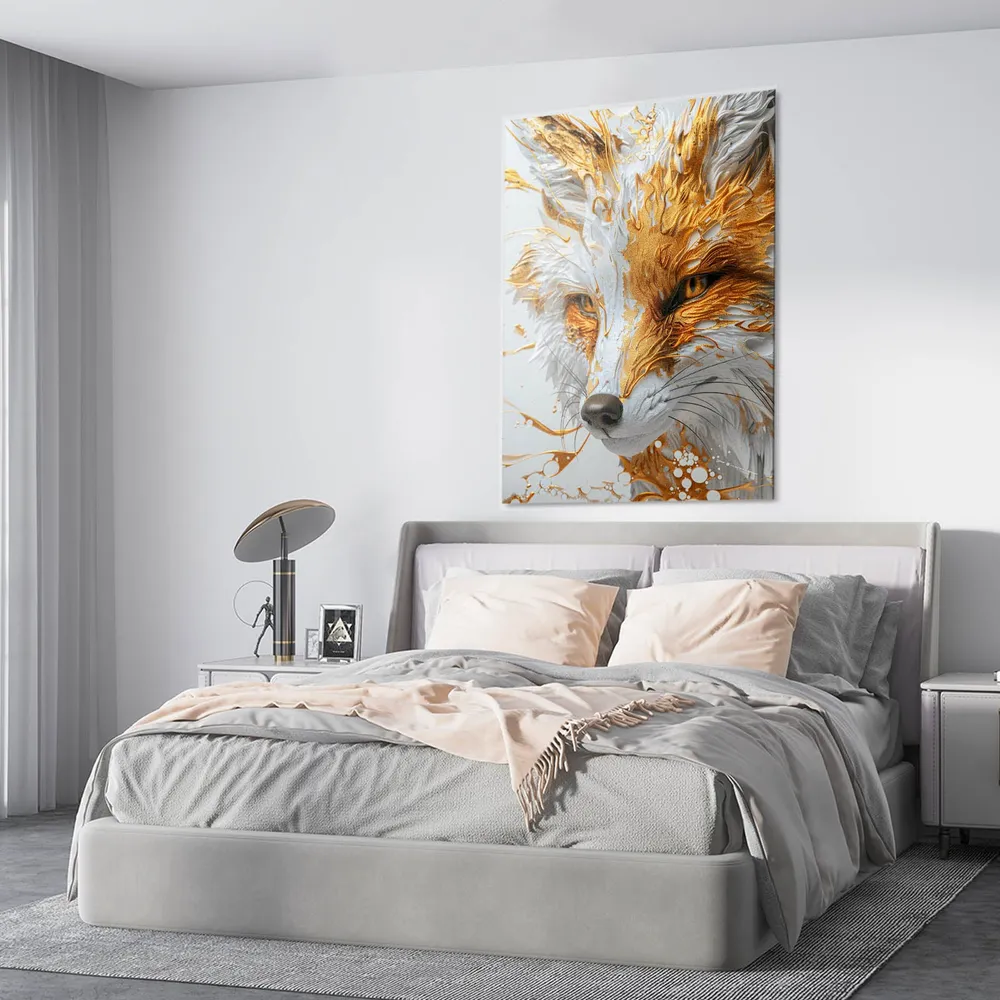 Renard Flamboyant Tableau Renard MusaArtGallery