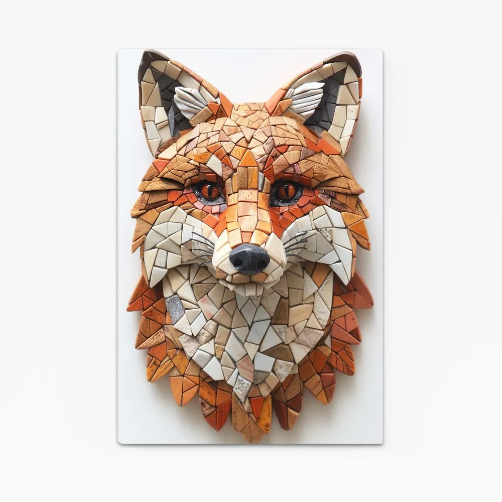 Renard Mosaïque Tableau Renard MusaArtGallery