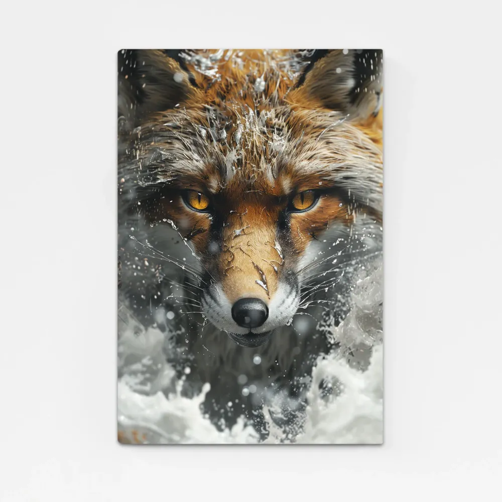 Renard Sauvage Tableau Renard MusaArtGallery