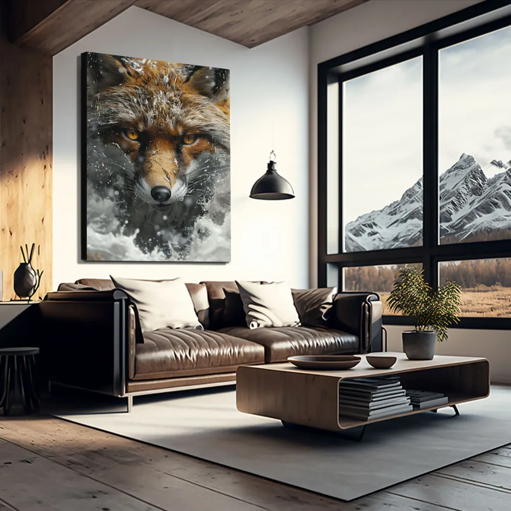 Renard Sauvage Tableau Renard MusaArtGallery