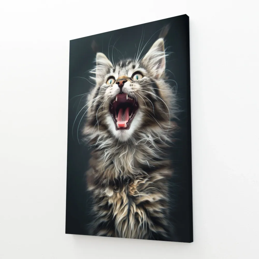 Sauvage Tableau Chat MusaArtGallery