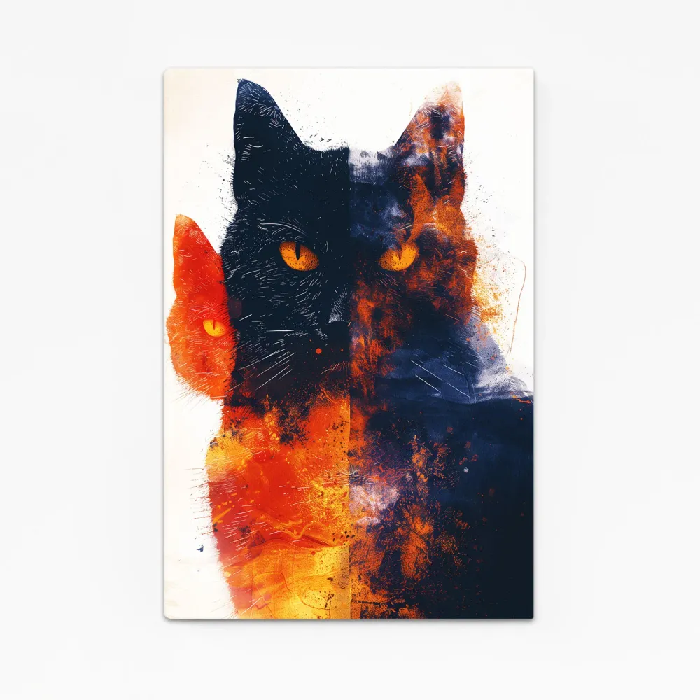 Surréaliste Tableau Chat MusaArtGallery