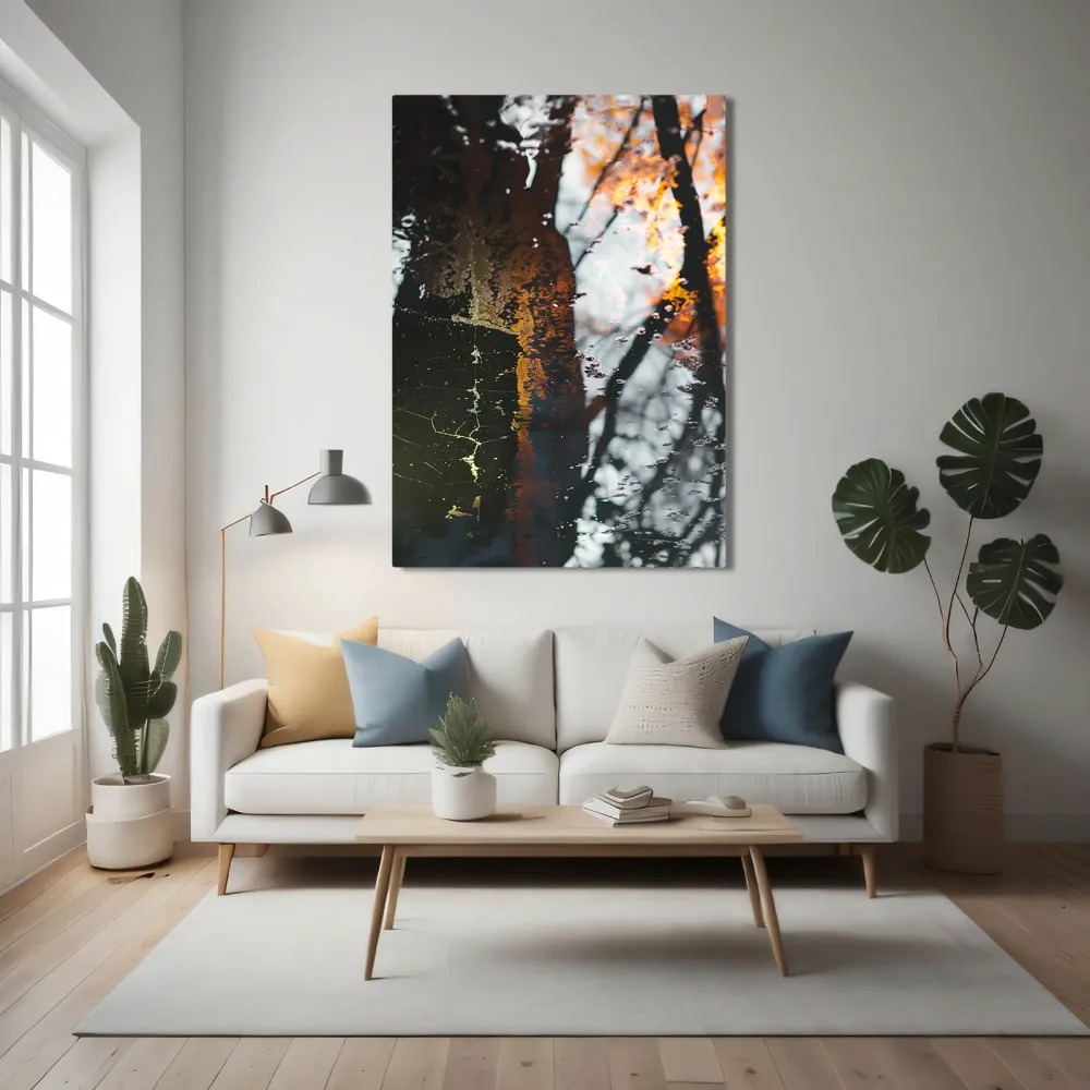 Tableau Abstrait Reflet Mystique MusaArtGallery