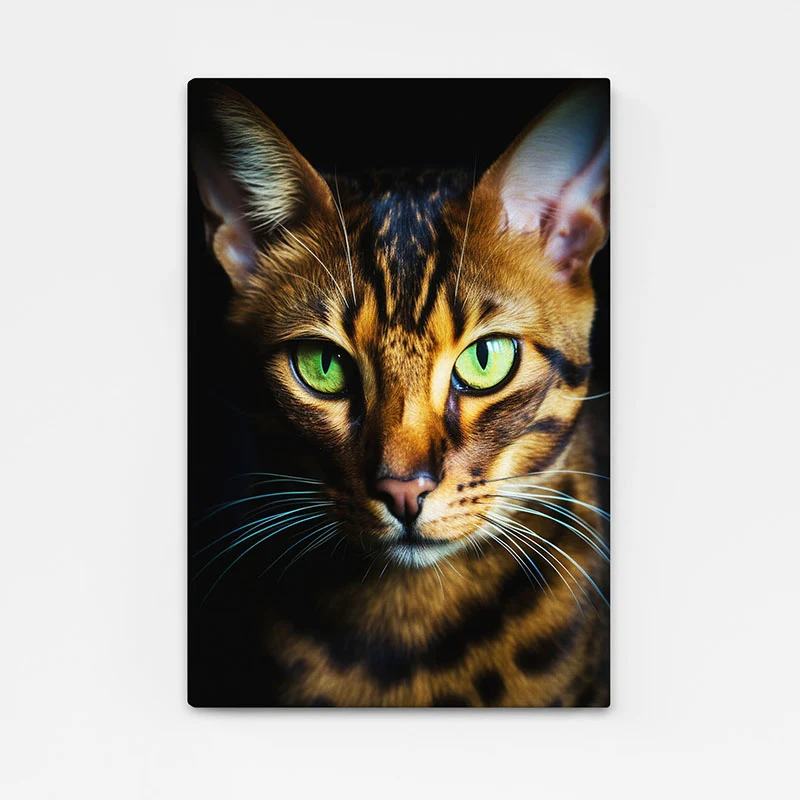 Tableau Chat Bengale MusaArtGallery