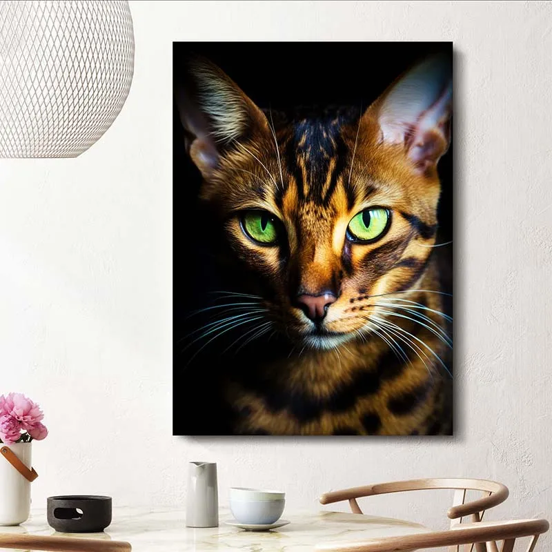 Tableau Chat Bengale MusaArtGallery