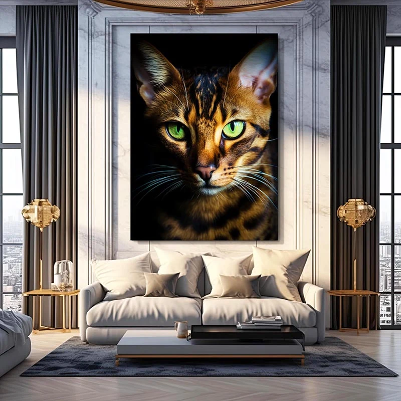 Tableau Chat Bengale MusaArtGallery