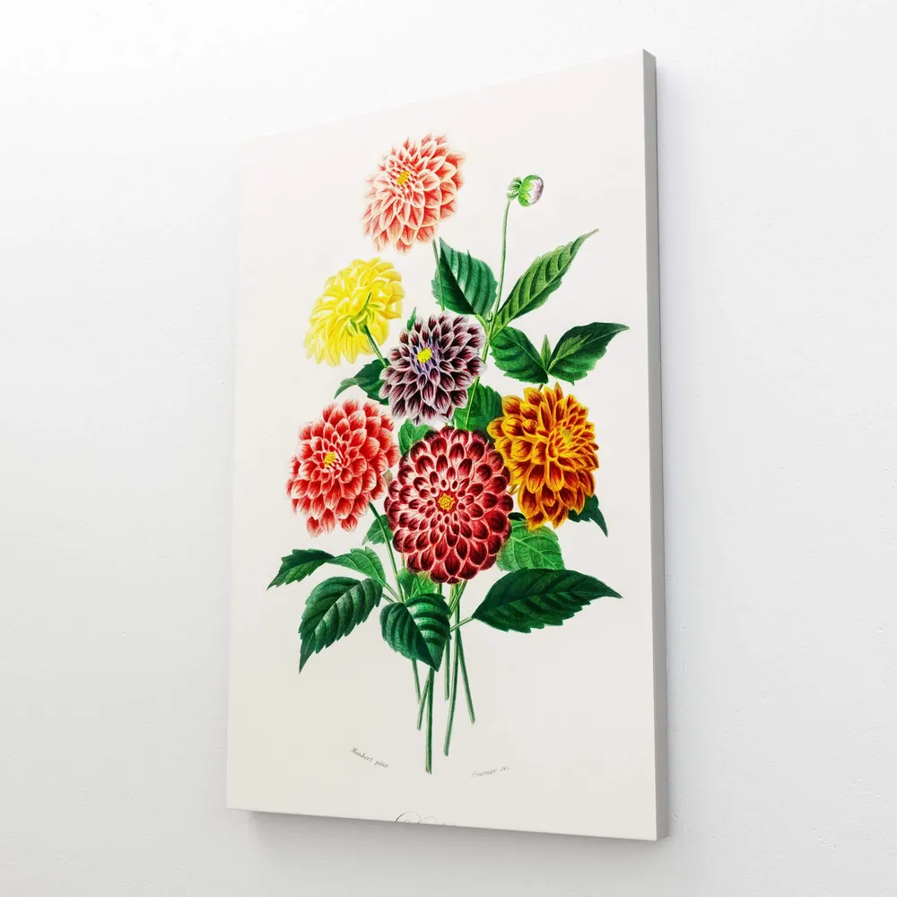 Tableau Fleurs Vintage MusaArtGallery