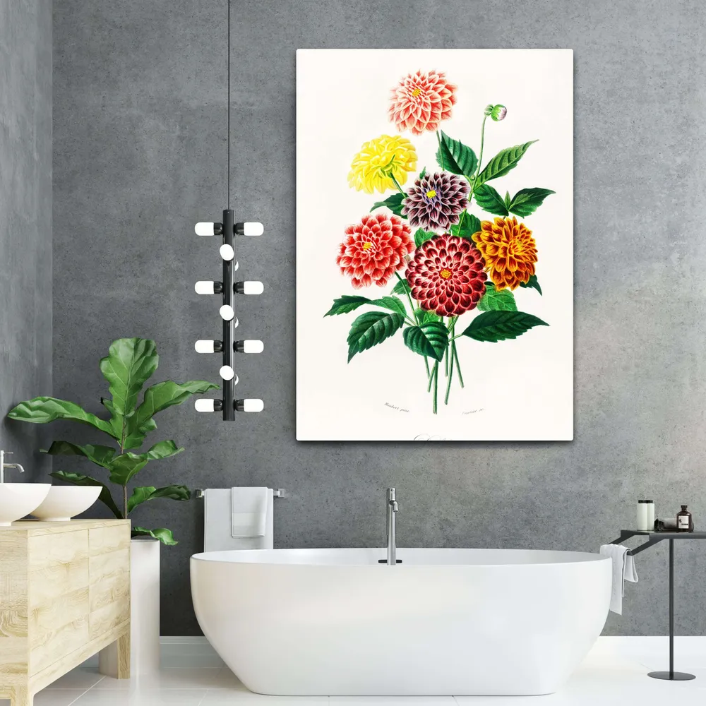 Tableau Fleurs Vintage MusaArtGallery
