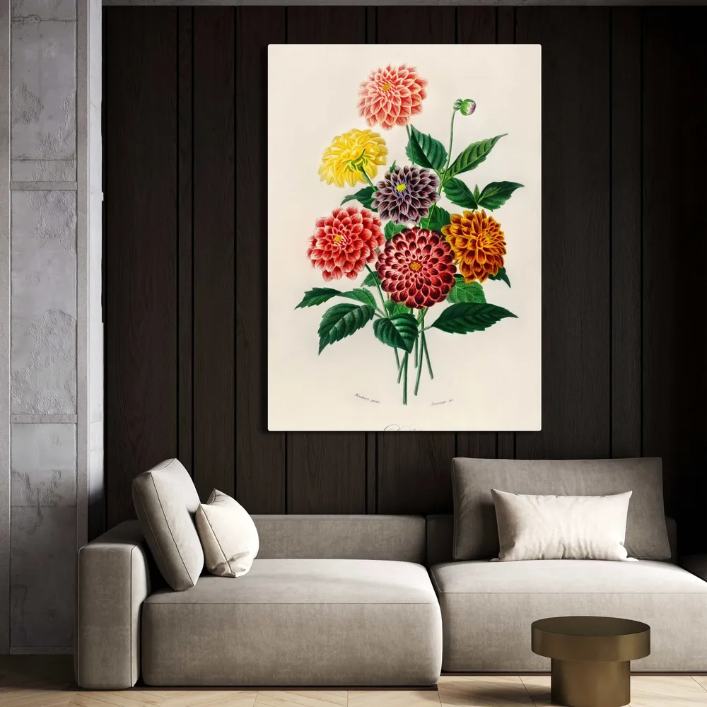 Tableau Fleurs Vintage MusaArtGallery