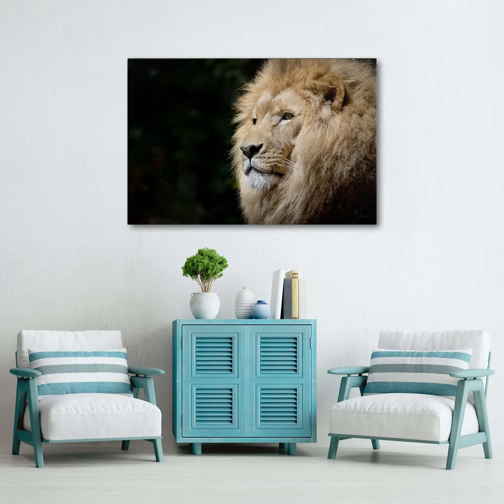 Tableau Lion Afrique MusaArtGallery