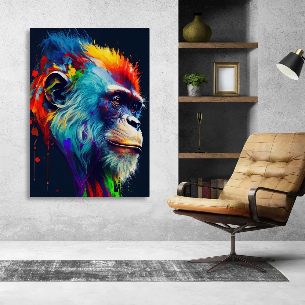 Tableau Pop Art Singe Cool MusaArtGallery