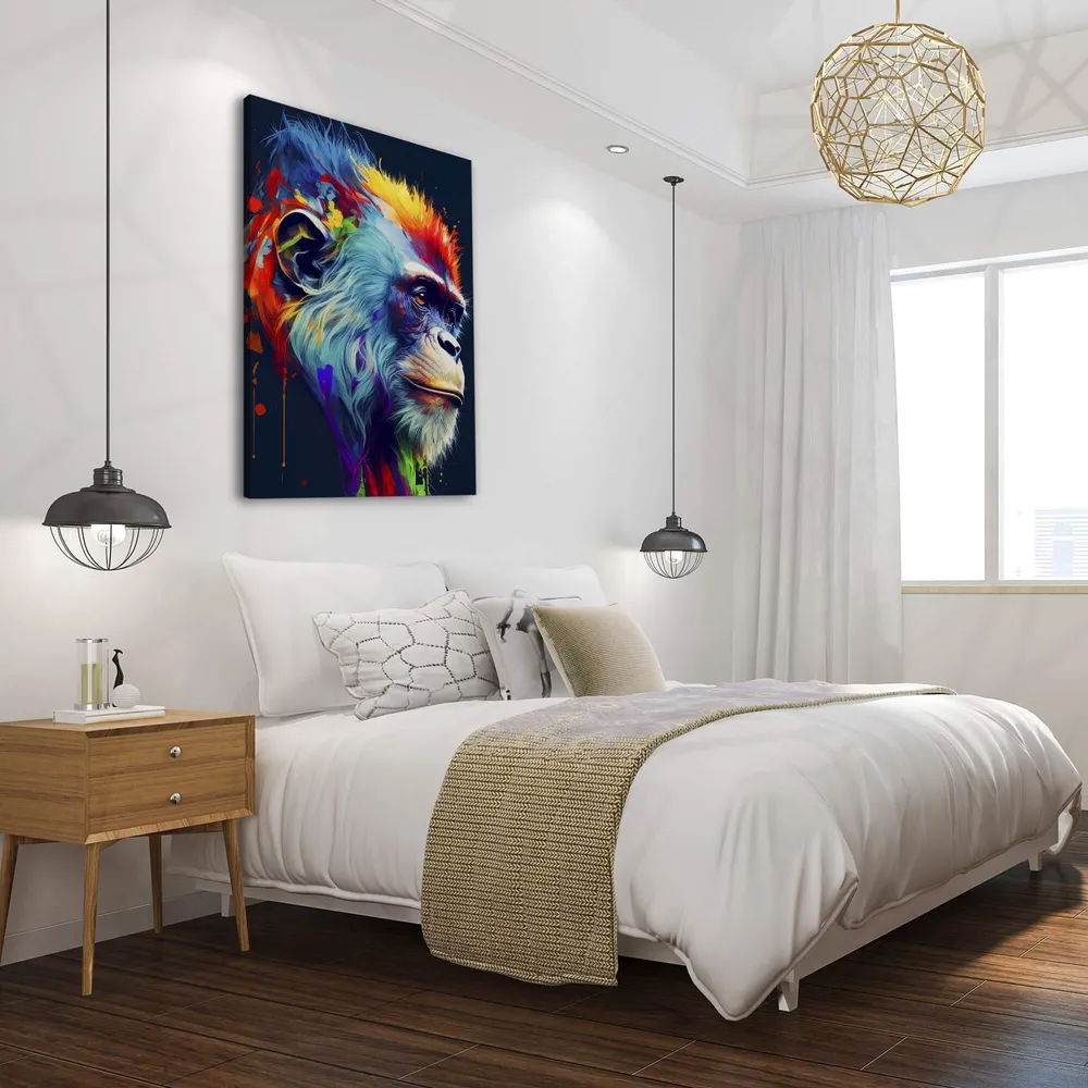Tableau Pop Art Singe Cool MusaArtGallery