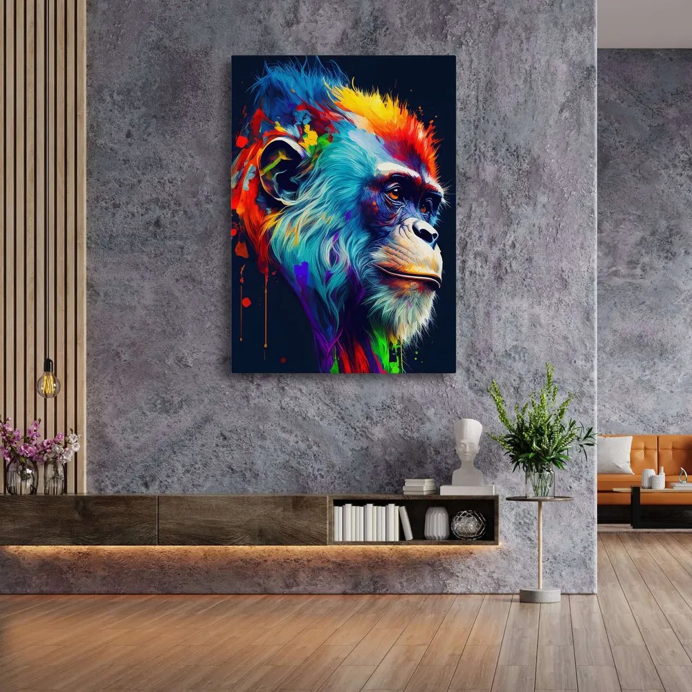 Tableau Pop Art Singe Cool MusaArtGallery