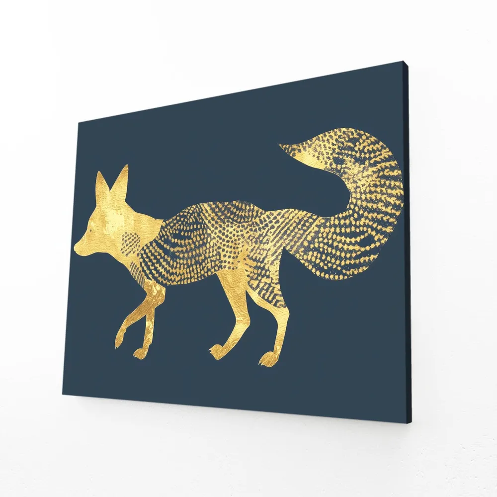 Tableau Renard Orné MusaArtGallery