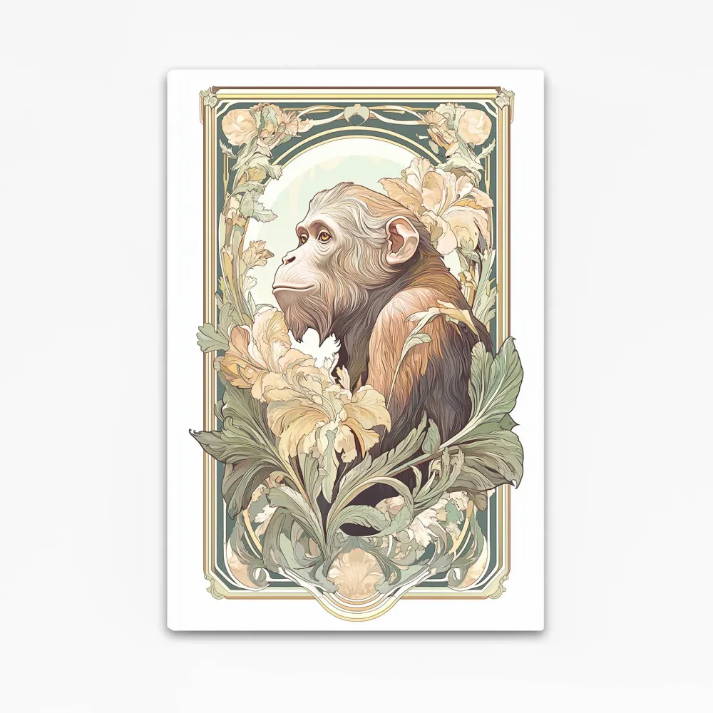 Tableau Singe Vintage MusaArtGallery