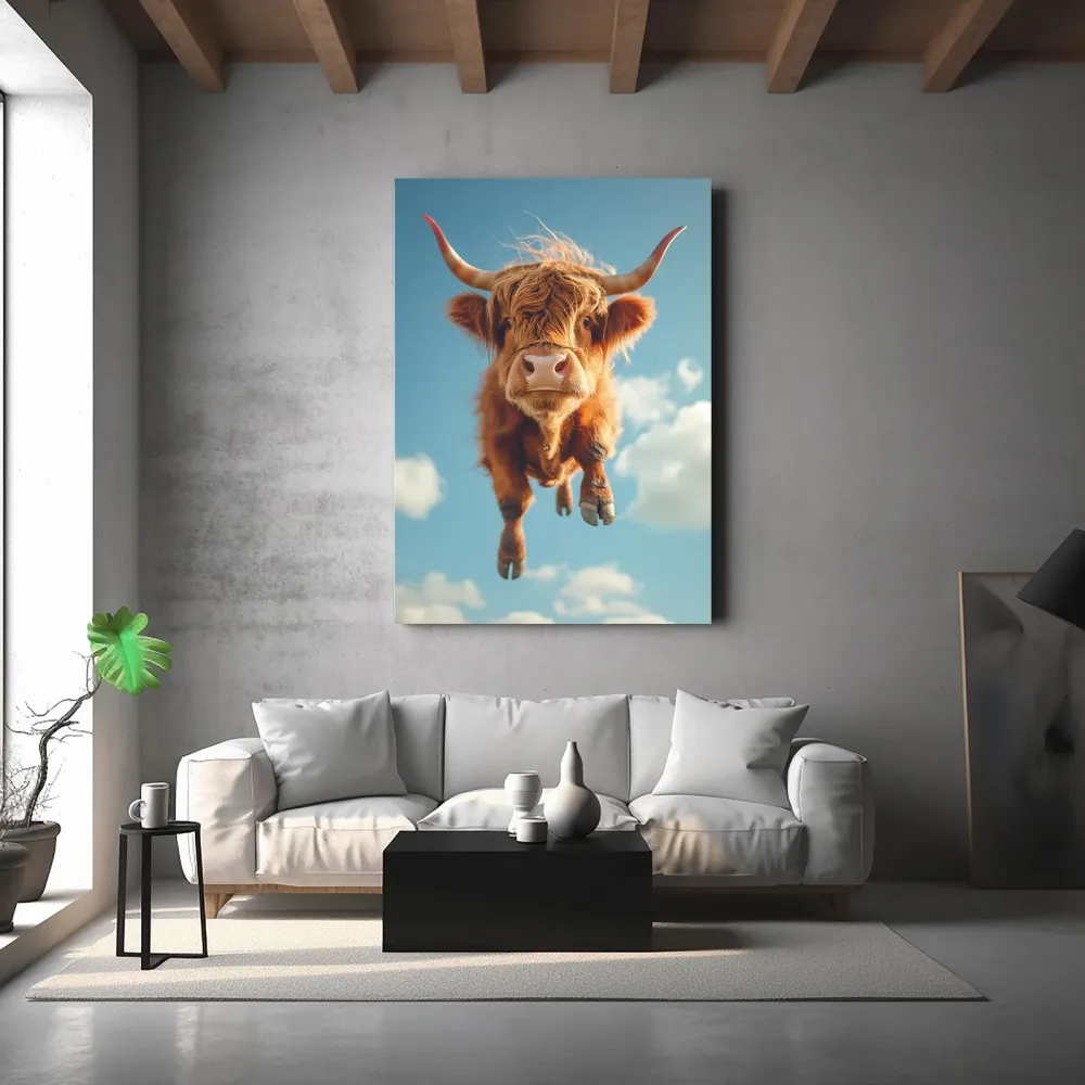 Vache Volante Tableau Design MusaArtGallery