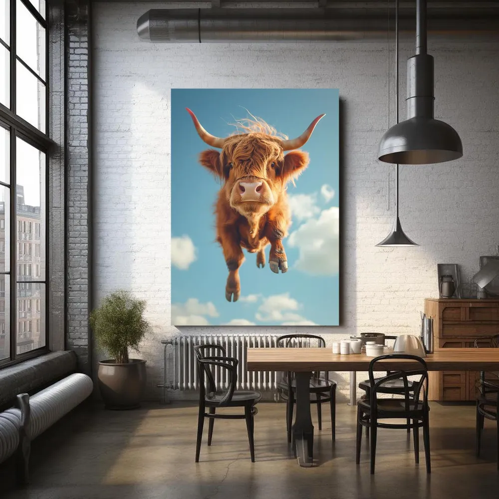 Vache Volante Tableau Design MusaArtGallery