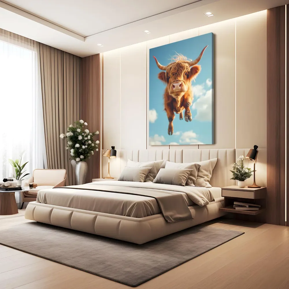 Vache Volante Tableau Design MusaArtGallery