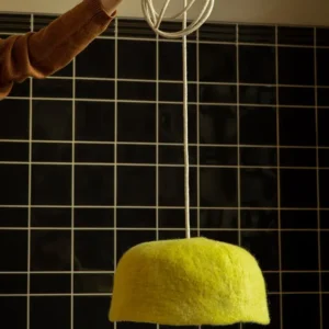 Abat-Jour Yourte - Chartreuse - Naturel MUSKHANE
