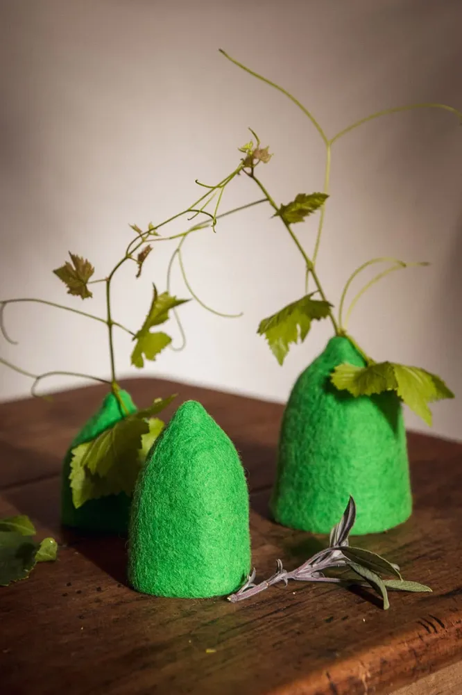 Set 3 Vases Clochettes - Chlorophylle MUSKHANE