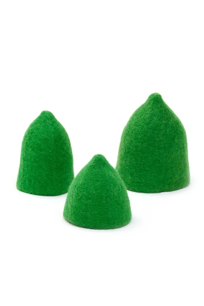 Set 3 Vases Clochettes - Chlorophylle MUSKHANE