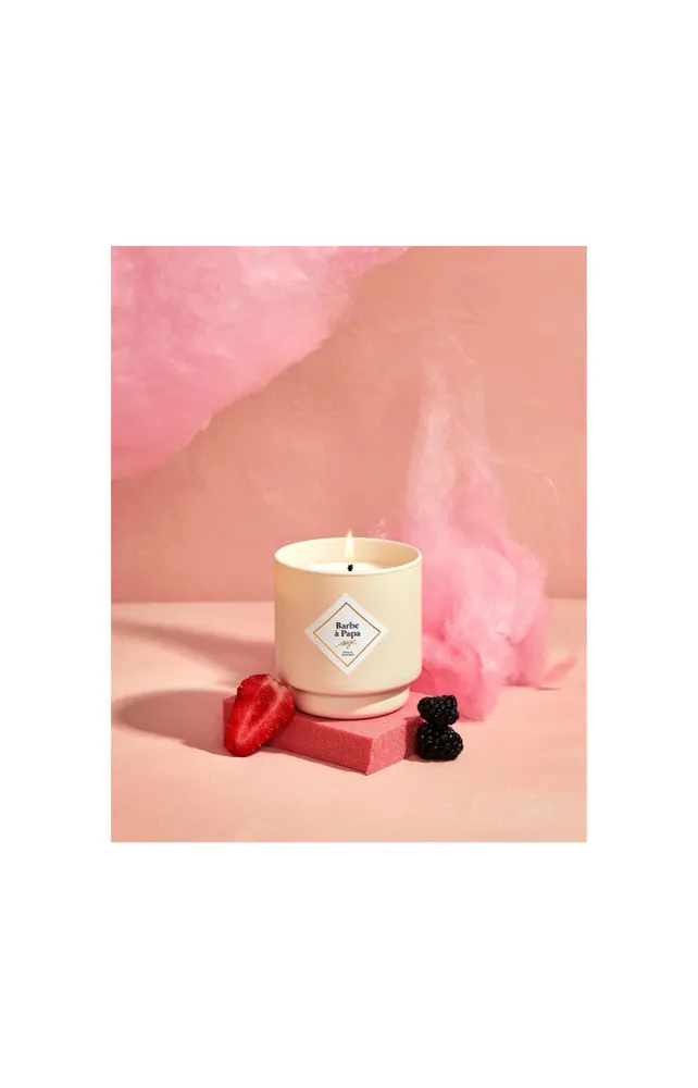 Bougie parfumée - Barbe à Papa - Bracelet Argent acier inoxydable - 180 g My Jolie Candle