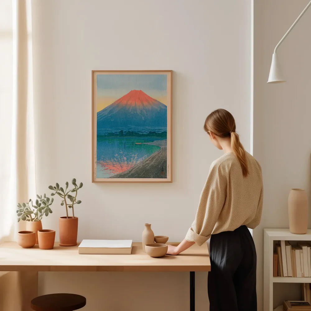 Aube sur le lac Yamanaka (1931) My Store