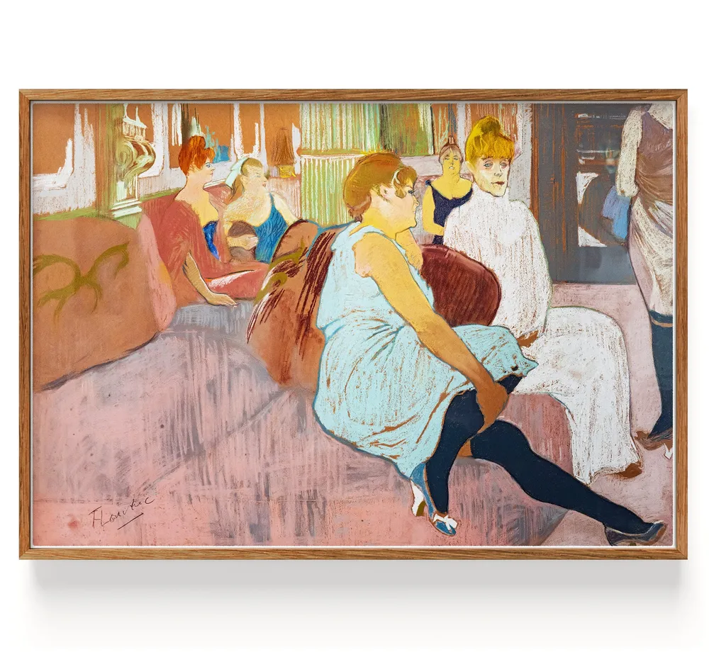 Au Salon De La Rue Des Moulins (1894) My Store