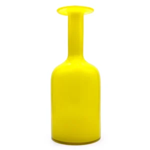 Vase de sol scandinave XL de 38 cm (15 pouces) jaune N/A