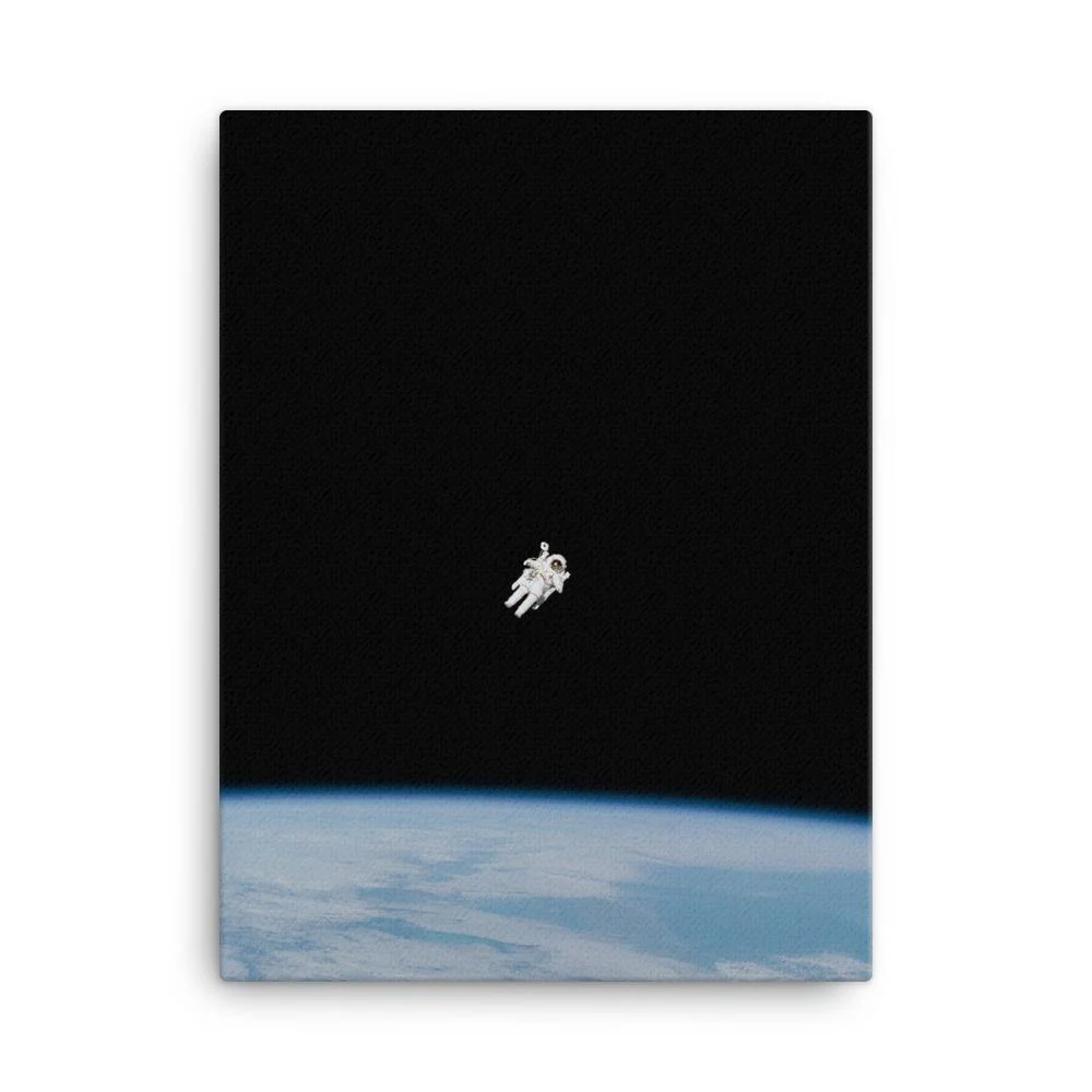 Astronaute dans l'espace - toile NASA