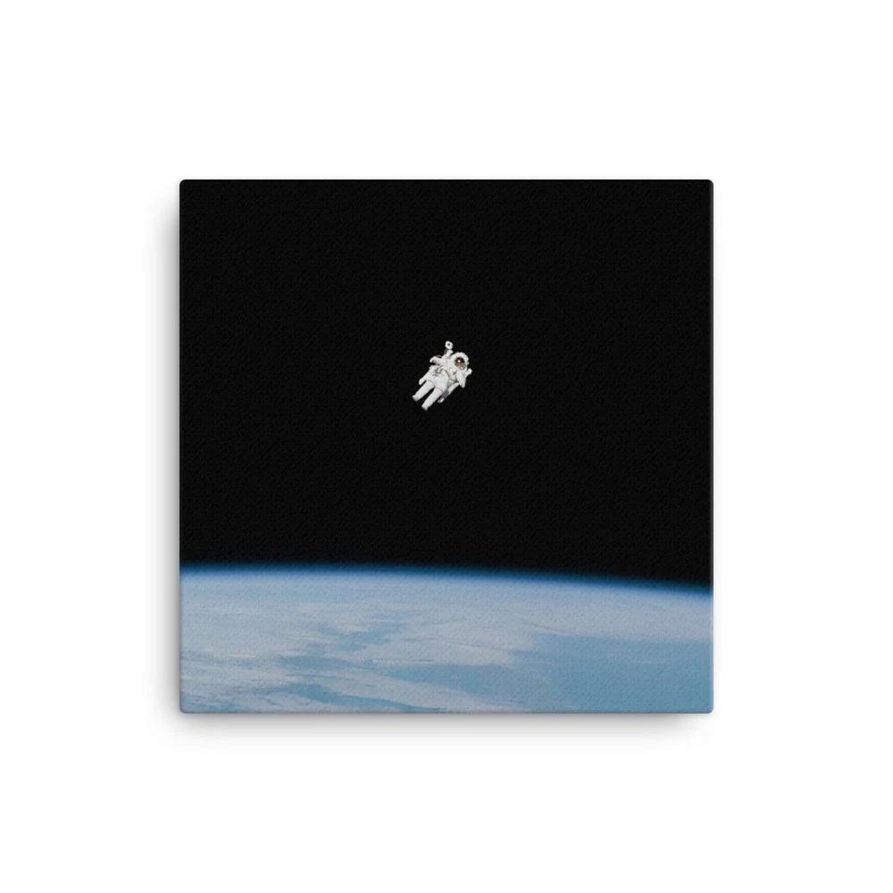 Astronaute dans l'espace - toile NASA