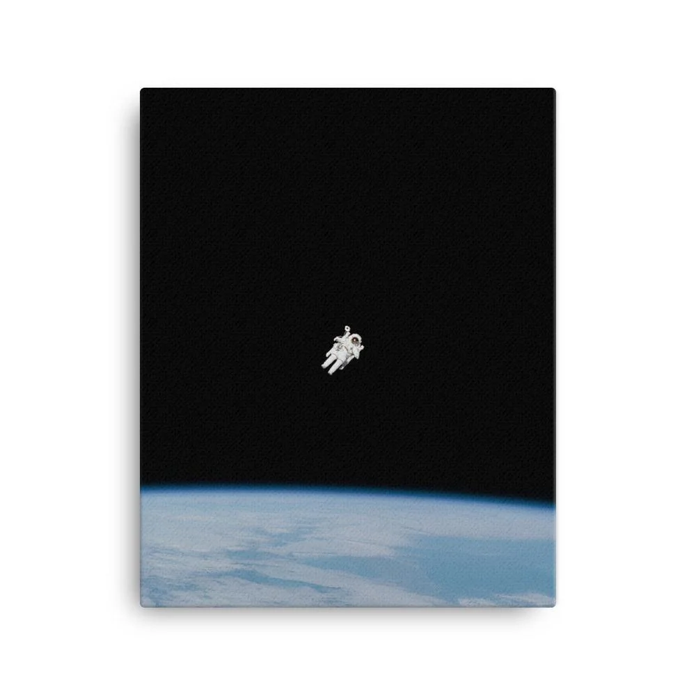 Astronaute dans l'espace - toile NASA