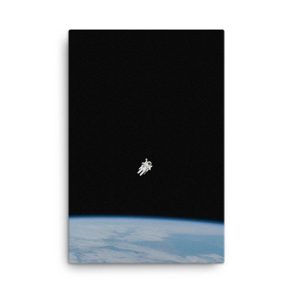 Astronaute dans l'espace - toile NASA