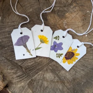 Étiquette Cadeau Botanique Nature Éphémère