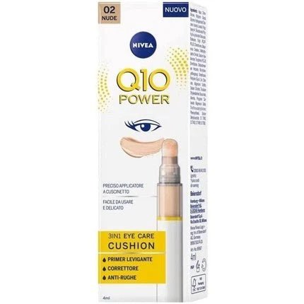 Nivea Q10 Power 3in1 Eye Care Cushion - 02 Nude 4ml