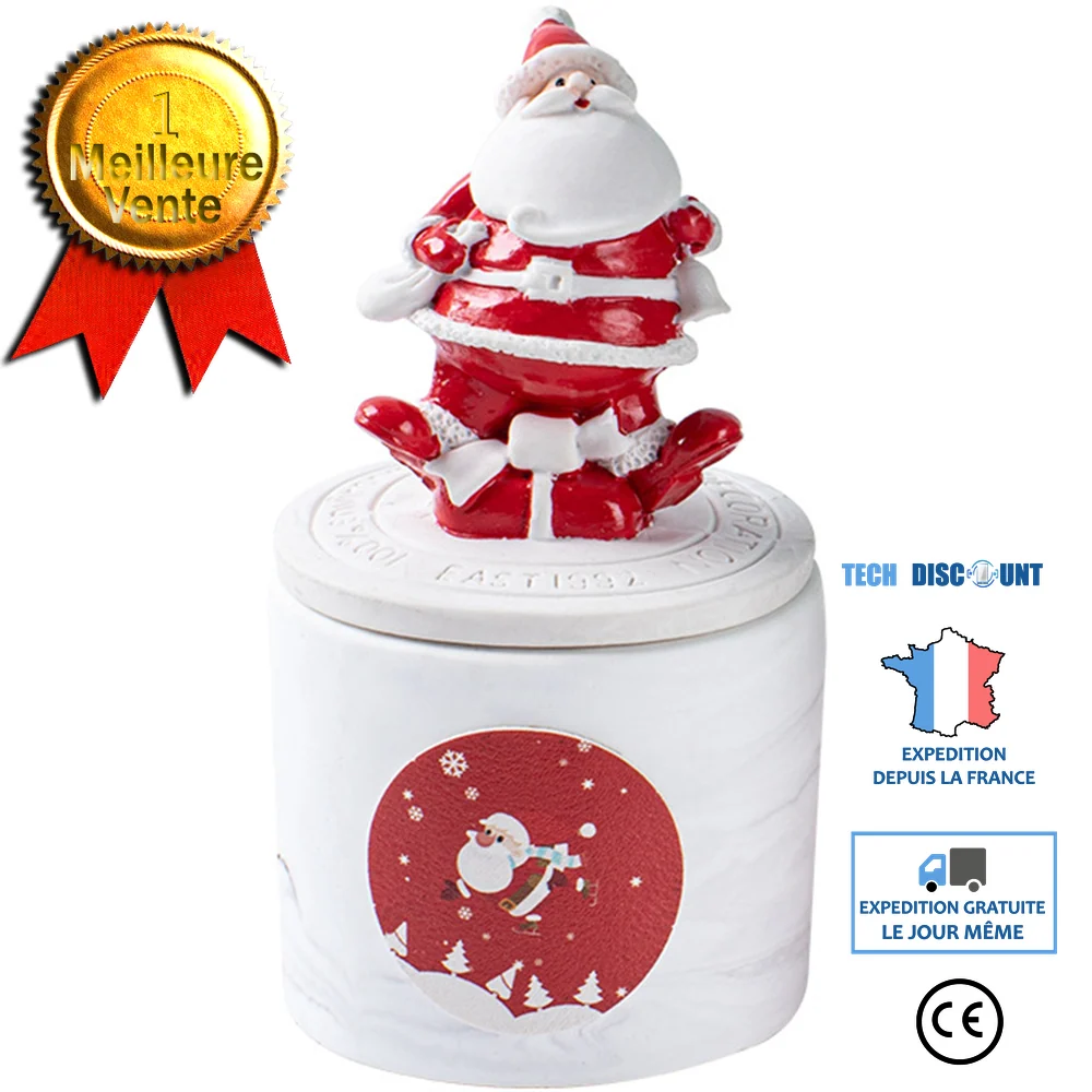 TD® Noël aromathérapie bougie coffret cadeau fournitures cadeaux ensemble Arrangement ornement parfum mariage accompagnant...