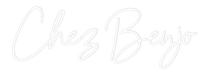 Néon personnalisé: Chez Benjo