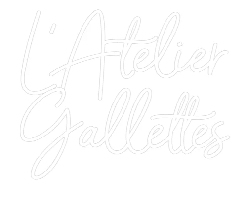 Néon personnalisé: L'Atelier Galle...