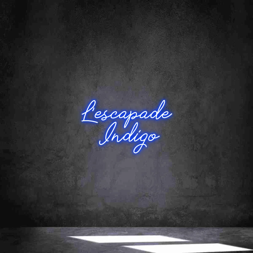 Néon personnalisé: L’escapade Indi...