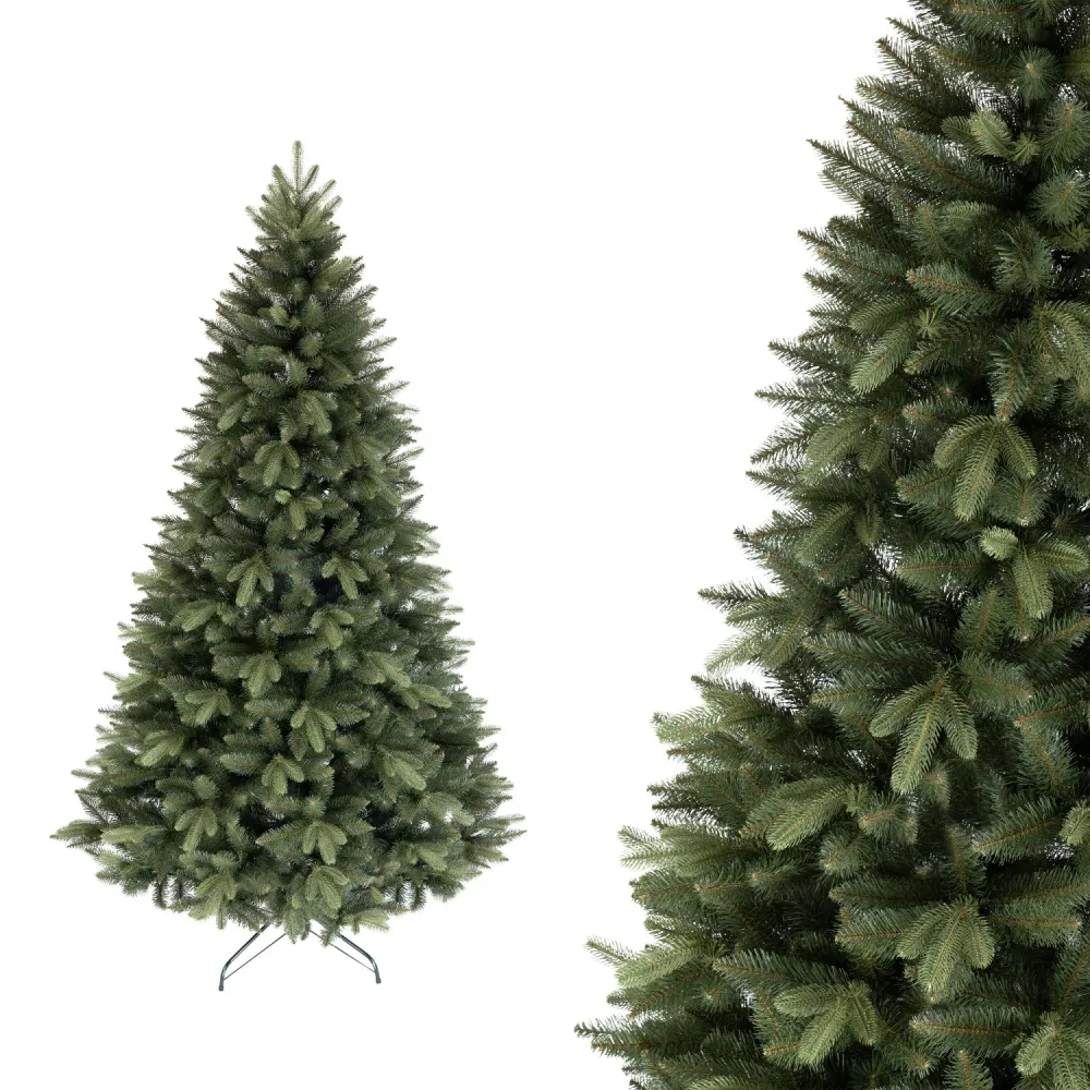 Novatom sapin de Noël artificiel, épicé scandinave, branches PE, 150 cm, SSGPE150