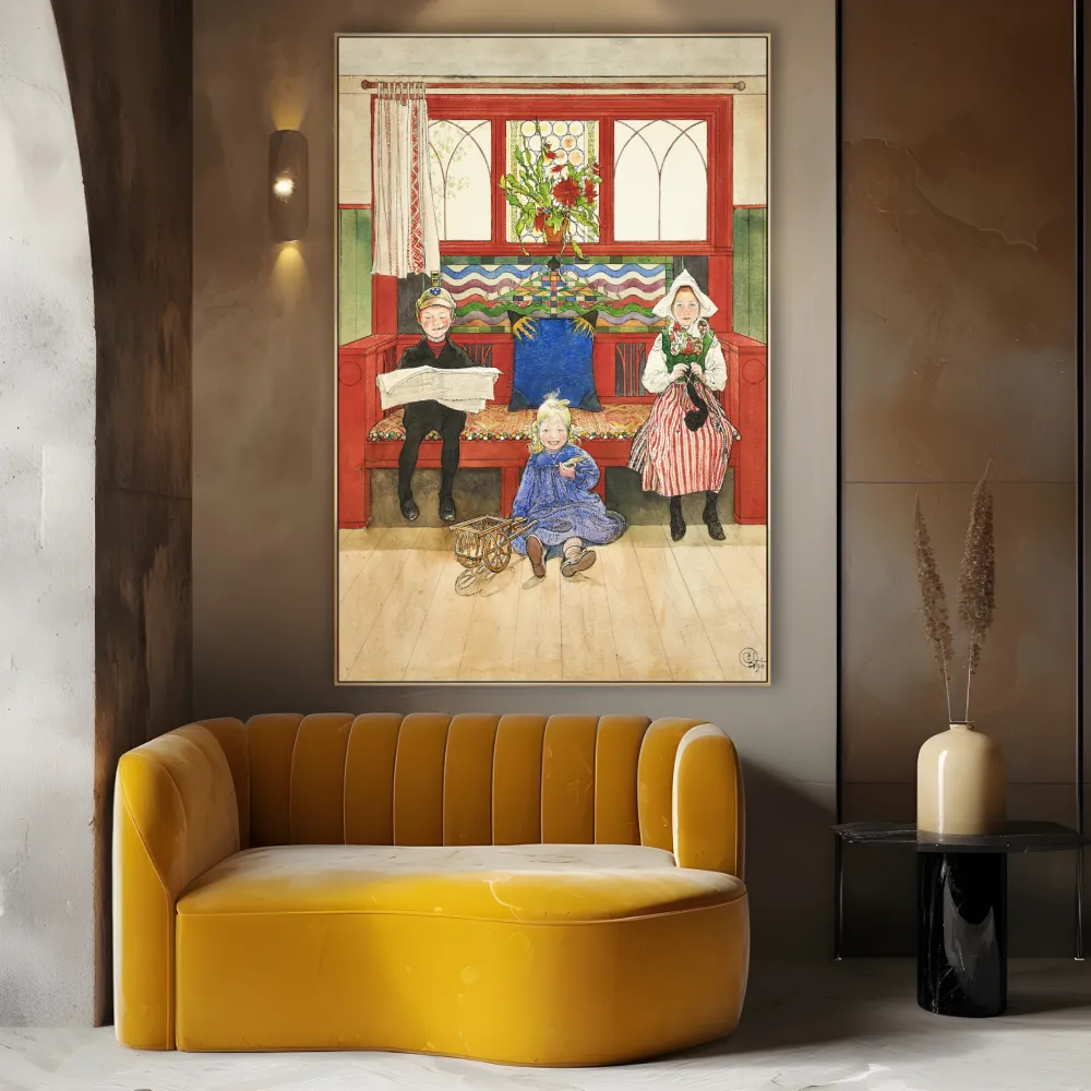 Père, Mère, Enfant, Carl Larsson OGC