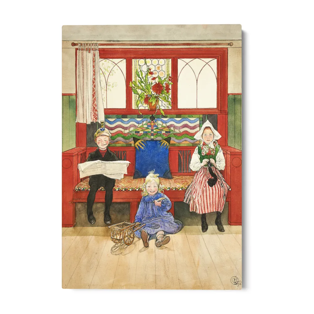 Père, Mère, Enfant, Carl Larsson OGC