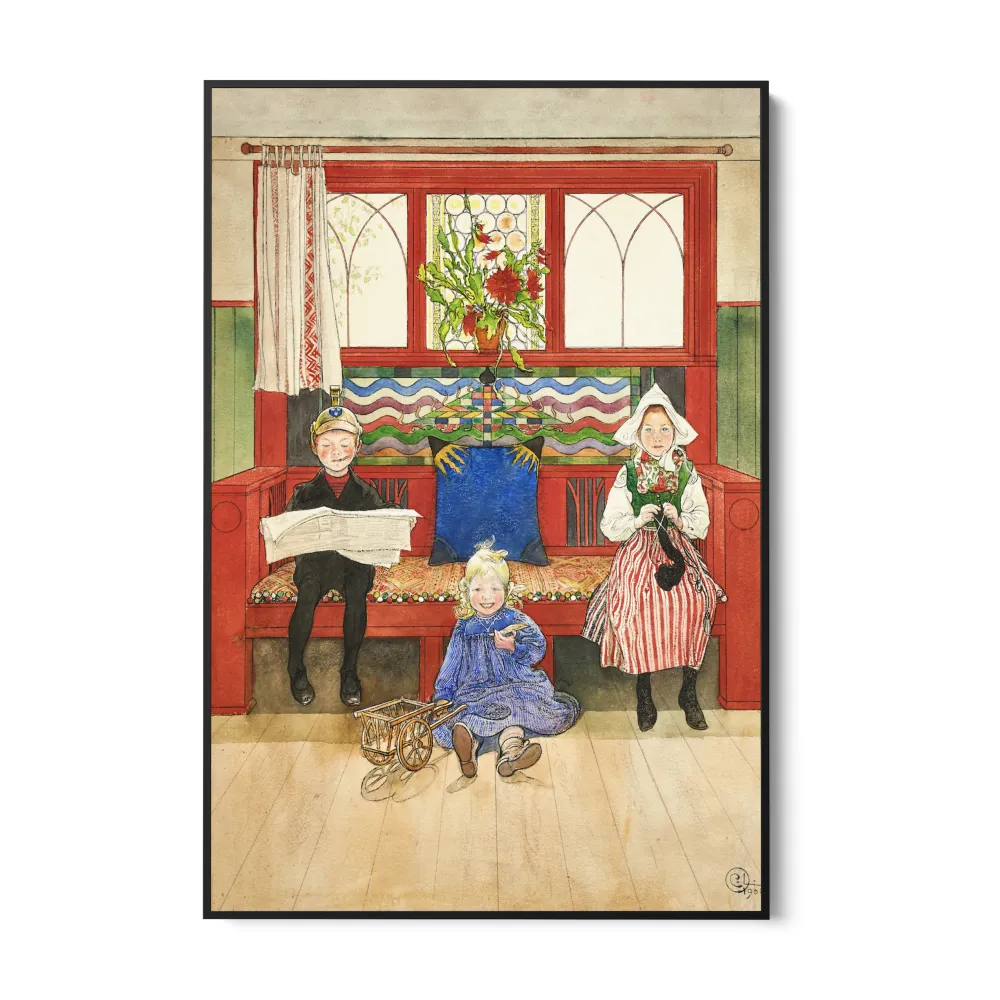 Père, Mère, Enfant, Carl Larsson OGC