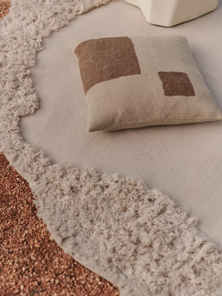 Oleo Cushion - Natural/Sugar Kelp