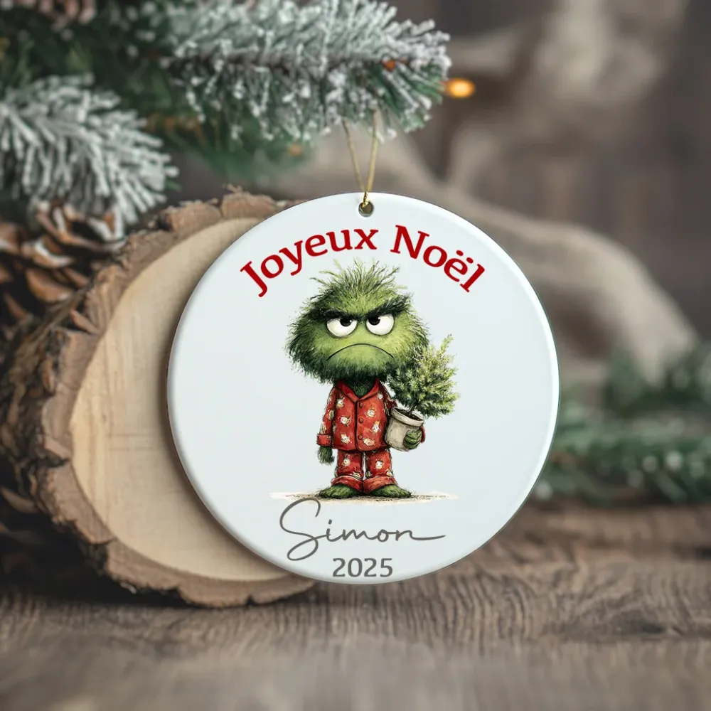 Monstre - Ornement/Boule de Noël OLEOOPS