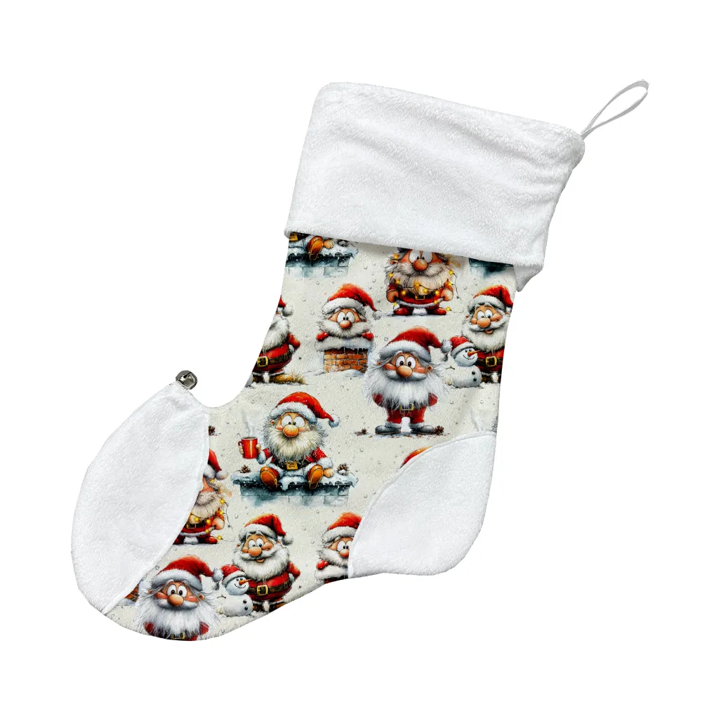 Père noël amusant - Bas de Noël OLEOOPS