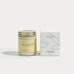 Bougie Poire + fleur de prunier OLI & EVE