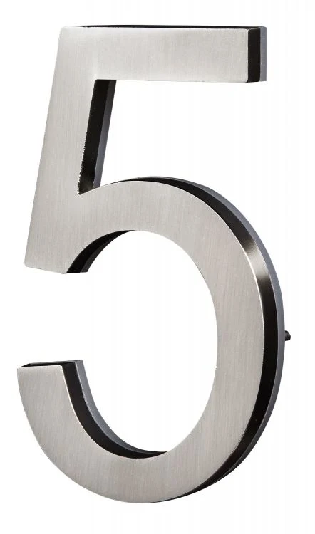 Chiffre DEL rétroéclairés - Nickel satiné Onward