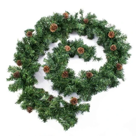 GUIRLANDE EN SAPIN+POMME DE PIN – 180CM -MAJESTIC ORCA-DECO_NW