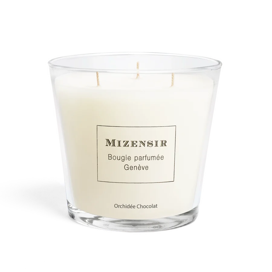 Orchidée Chocolat | Grande Bougie parfumée